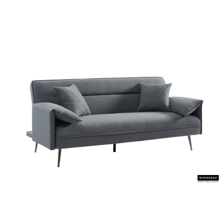 Canapé-lit 199 cm SORBIER en tissu