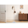 Porte-manteau sur pied 172 cm VIORNE en hêtre et métal