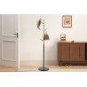 Porte-manteau sur pied 172 cm VIORNE en hêtre et métal