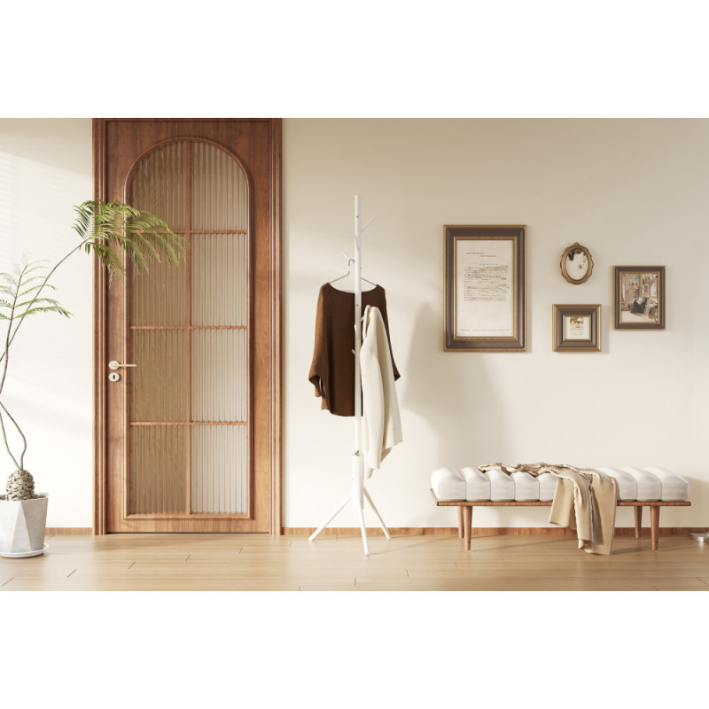 Porte-manteau sur pied 174 cm KALINA en métal