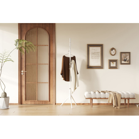 Porte-manteau sur pied 174 cm KALINA en métal