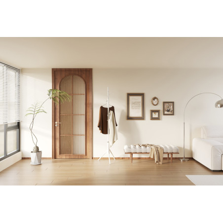 Porte-manteau sur pied 174 cm KALINA en métal