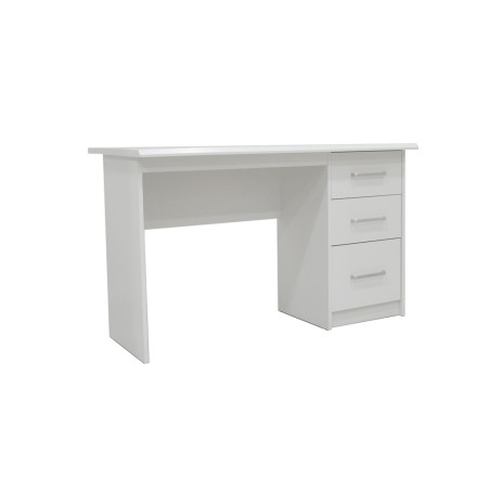 Bureau 121 cm MERISIER avec 3 tiroirs