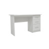 Bureau 121 cm MERISIER avec 3 tiroirs