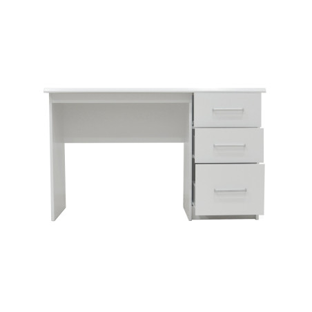 Bureau 121 cm MERISIER avec 3 tiroirs