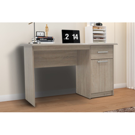 Bureau 121 cm MIMOSA avec tiroir et porte