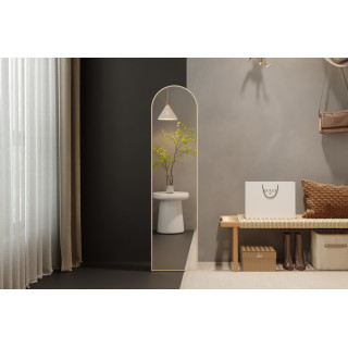 Grand miroir 160 cm ROSELIN en décor chêne vieilli