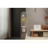 Grand miroir 160 cm ROSELIN en décor chêne vieilli