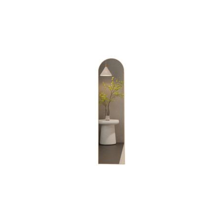 Grand miroir 160 cm ROSELIN en décor chêne vieilli