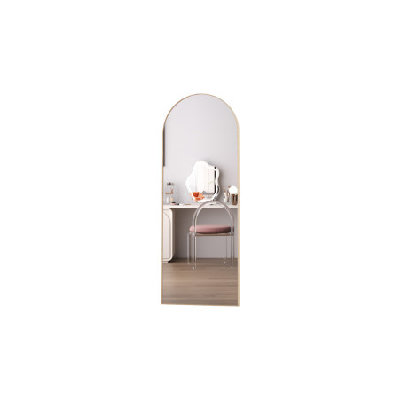 Grand miroir 160 cm ROSELIN en décor chêne vieilli