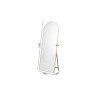 Grand miroir 160 cm ROSELIN en décor chêne vieilli