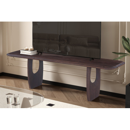 Meuble TV 160 cm BRUYERE en manguier massif