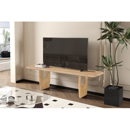 Meuble TV 160 cm BRUYERE en manguier massif