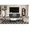 Meuble TV 160 cm SOLENZO, 3 décors au choix