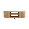 Meuble TV 160 cm SOLENZO, 3 décors au choix