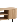 Meuble TV 160 cm SOLENZO, 3 décors au choix