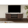 Meuble TV 160 cm VALDORA avec plateau en pierre frittée