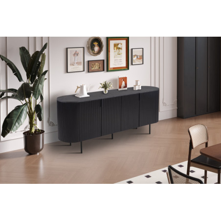 Bahut 200 cm SOLENZO, plusieurs coloris