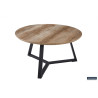 Table basse PASTEL en décor chêne vieilli