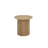 Table basse ronde SOLENZO, plusieurs coloris