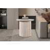Table basse ronde SOLENZO, plusieurs coloris