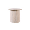 Table basse ronde SOLENZO, plusieurs coloris