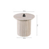 Table basse ronde SOLENZO, plusieurs coloris
