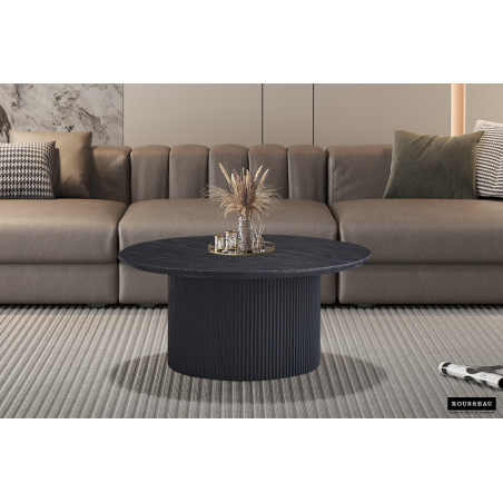 Table basse ronde SOLENZO, plusieurs coloris