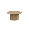Table basse ronde SOLENZO, plusieurs coloris