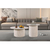 Table basse ronde SOLENZO, plusieurs coloris