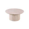 Table basse ronde SOLENZO, plusieurs coloris