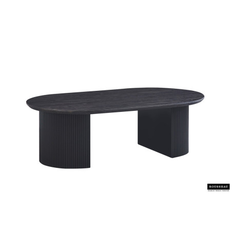 Table basse ovale 120 cm SOLENZO, plusieurs coloris