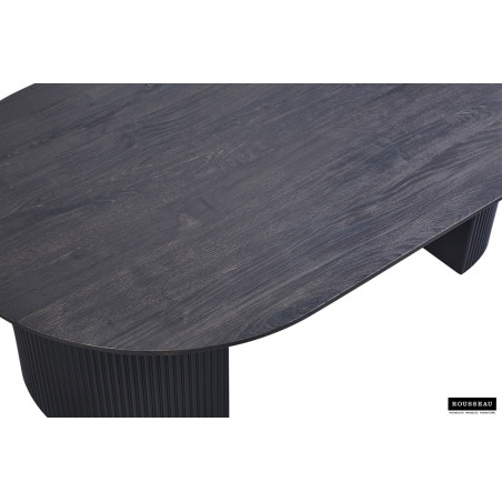 Table basse ovale 120 cm SOLENZO, plusieurs coloris