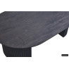 Table basse ovale 120 cm SOLENZO, plusieurs coloris
