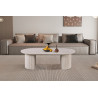 Table basse ovale 120 cm SOLENZO, plusieurs coloris