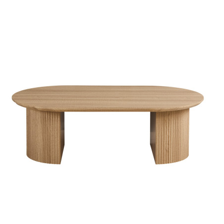 Table basse ovale 120 cm SOLENZO, plusieurs coloris