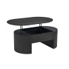 Table basse 120 cm SOLENZO, plusieurs coloris