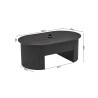 Table basse 120 cm SOLENZO, plusieurs coloris