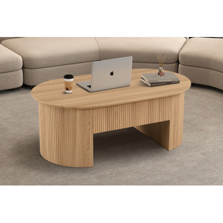 Table basse 120 cm SOLENZO, plusieurs coloris