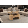 Table basse 120 cm SOLENZO, plusieurs coloris