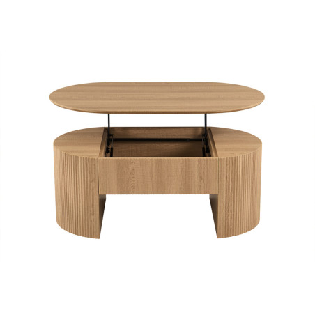 Table basse 120 cm SOLENZO, plusieurs coloris