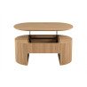 Table basse 120 cm SOLENZO, plusieurs coloris