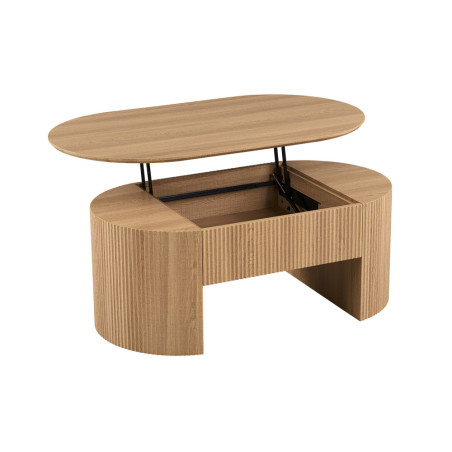 Table basse 120 cm SOLENZO, plusieurs coloris