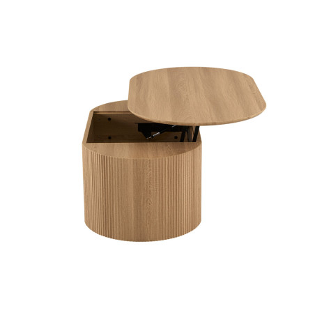 Table basse 120 cm SOLENZO, plusieurs coloris