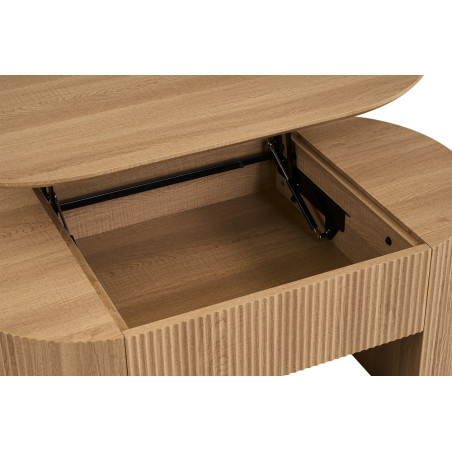 Table basse 120 cm SOLENZO, plusieurs coloris