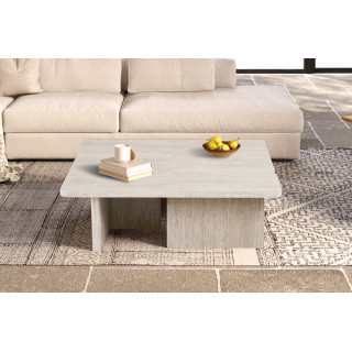 Table basse 120 x 120 cm ARGILE, plusieurs coloris