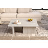 Table basse 120 x 120 cm ARGILE, plusieurs coloris