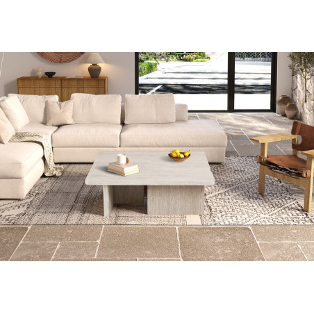 Table basse 120 x 120 cm ARGILE, plusieurs coloris