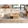 Table basse 120 x 120 cm ARGILE, plusieurs coloris