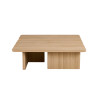 Table basse 120 x 120 cm ARGILE, plusieurs coloris